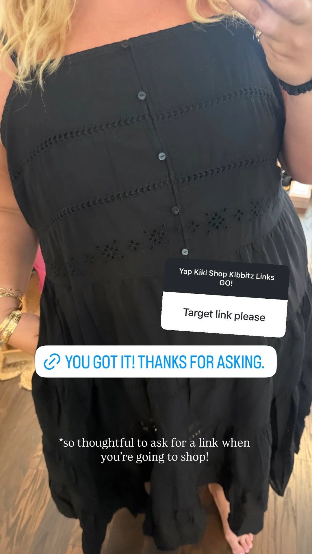 Such a great spring or summer dress!