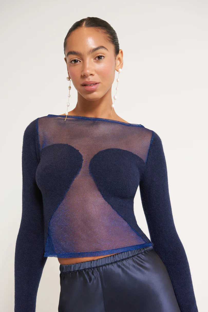 FABLE KNIT TOP - ASPEN | Cult Gaia - US