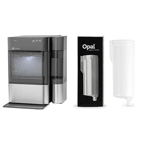 GE Profile Opal 2.0 | Countertop Nugget Ice Maker with Side Tank and 4 Additional Filters | Ice Machine with WiFi Connectivity | Smart Home Kitchen Essentials | Stainless Steel | Amazon (US)