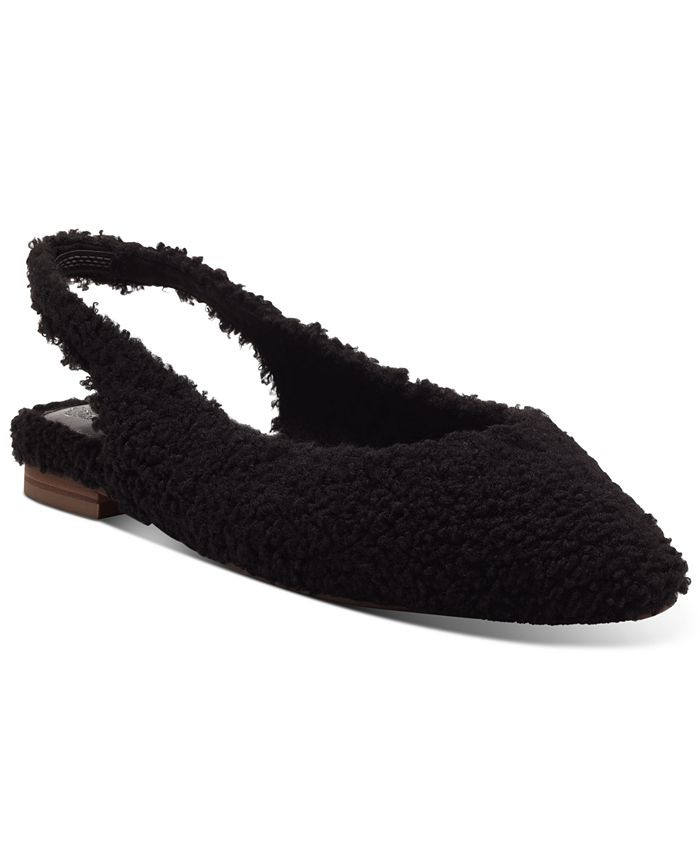 Vince Camuto Women's Presnue Cozy Slingback Flats & Reviews - Flats - Shoes - Macy's | Macys (US)