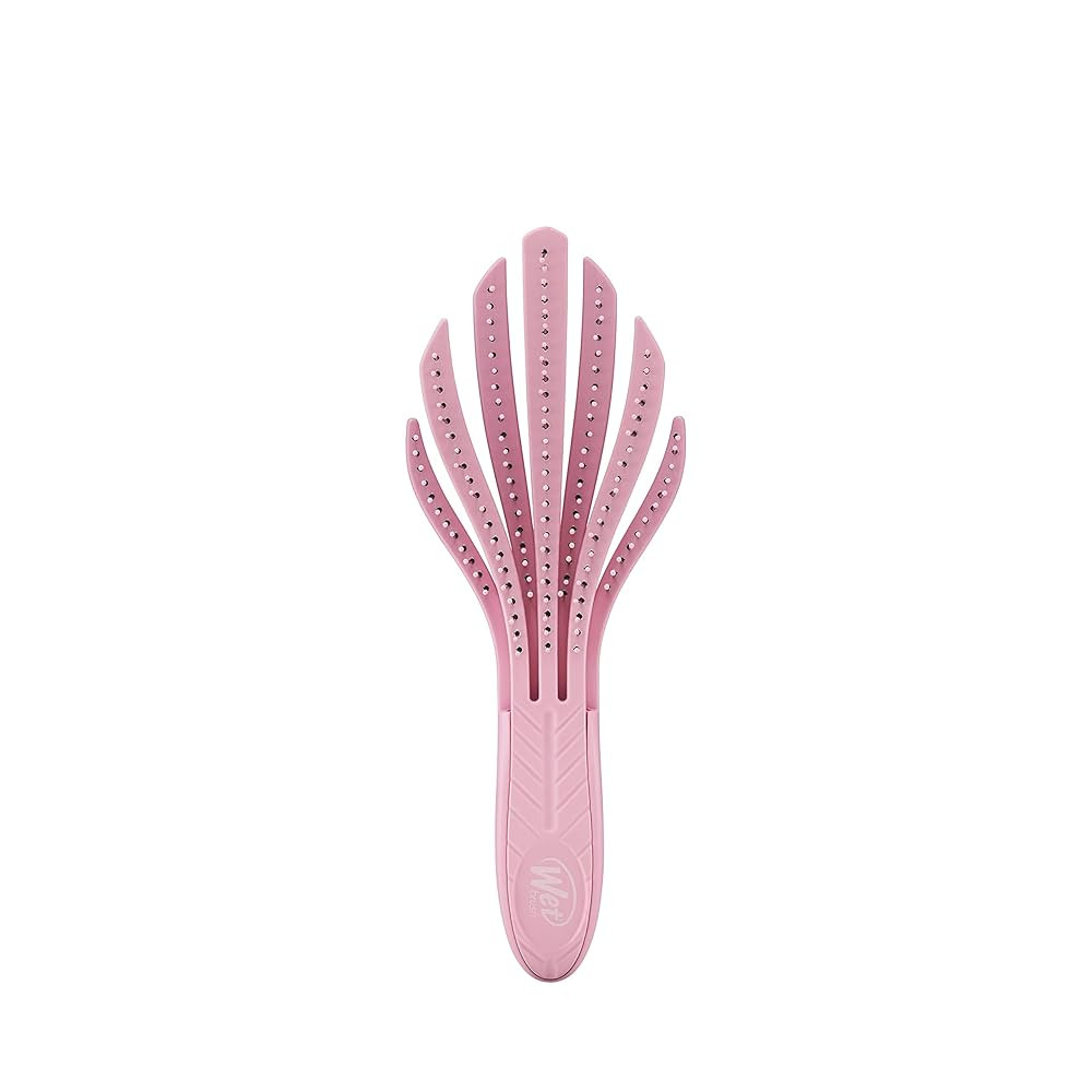 Wet Brush Go Green Curl Detangler Hair Brush, Pale Pink, Ultra-Soft IntelliFlex Detangling Bristl... | Amazon (US)