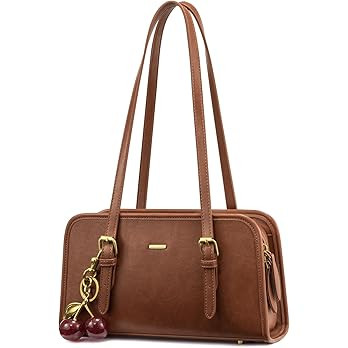 LOVEVOOK Swing Zip Shoulder Bag, Small Purses for Women Trendy Handbags, Mini Vintage Hobo Clutch... | Amazon (US)