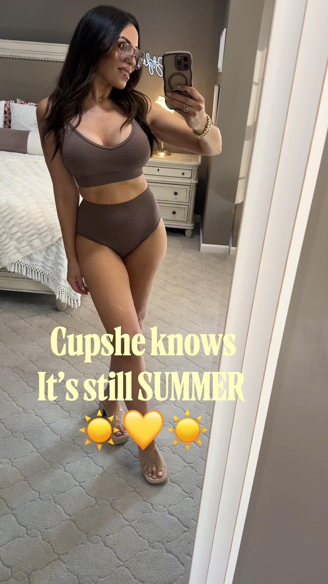 While everyone else is already pushing fall fashion, I'm holding onto summer! ☀️💛 Why rush it? Let's enjoy the sunshine while it's still here.
Cupshe gets it, which is why I’m obsessed with this two-piece. Perfect for soaking up those late-summer rays! 🫶
🛍️ Use my code Liz15 to save 15% on your order!
#Cupshe #SummerFashion #Swimwear #HoldOnToSummer #OOTD #SummerStyle #BikiniSeason #CupsheCrew