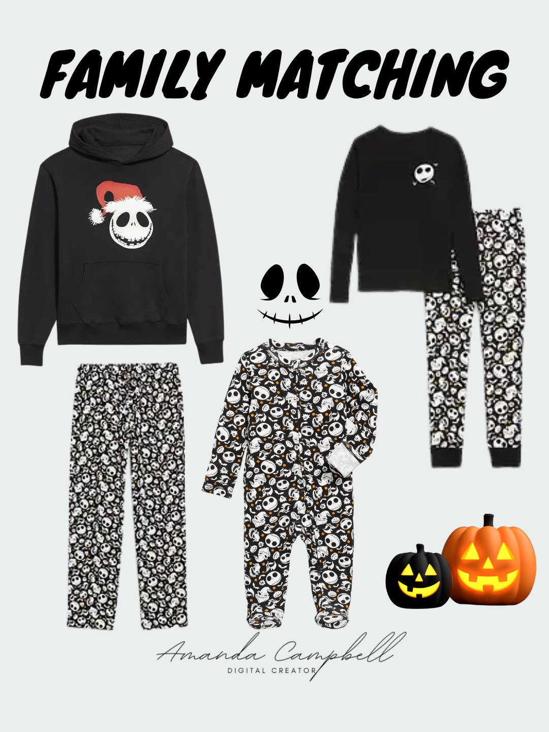 Family Matching Christmas PJs 🎃🎅

The Nightmare Before Christmas crew is ready for bed! 🖤 These cozy matching family pajamas are perfect for spooky season AND the holidays — because who says Jack Skellington can’t celebrate Christmas too?

🛍️ Tap to shop these exact sets for the whole fam — toddler, kids, and adults!
✨ Bonus: they make adorable holiday photos!

#MatchingPajamas #FamilyChristmasPJs #NightmareBeforeChristmas #HolidayStyle #LTKHoliday #LTKFamily #LTKSeasonal #LTKFinds #ChristmasPajamas #FamilyMatchingOutfits #LTKGiftGuide