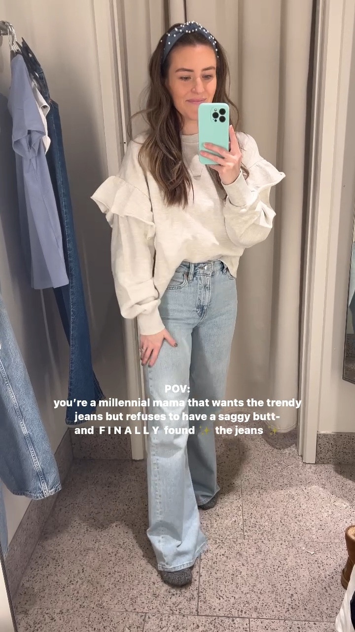 The jeans every millennial mama needs. No saggy booty, fitted in thighs, high waisted, and available in multiple washes! 👏🏼👖

#LTKSpringSale #LTKMostLoved #LTKsalealert