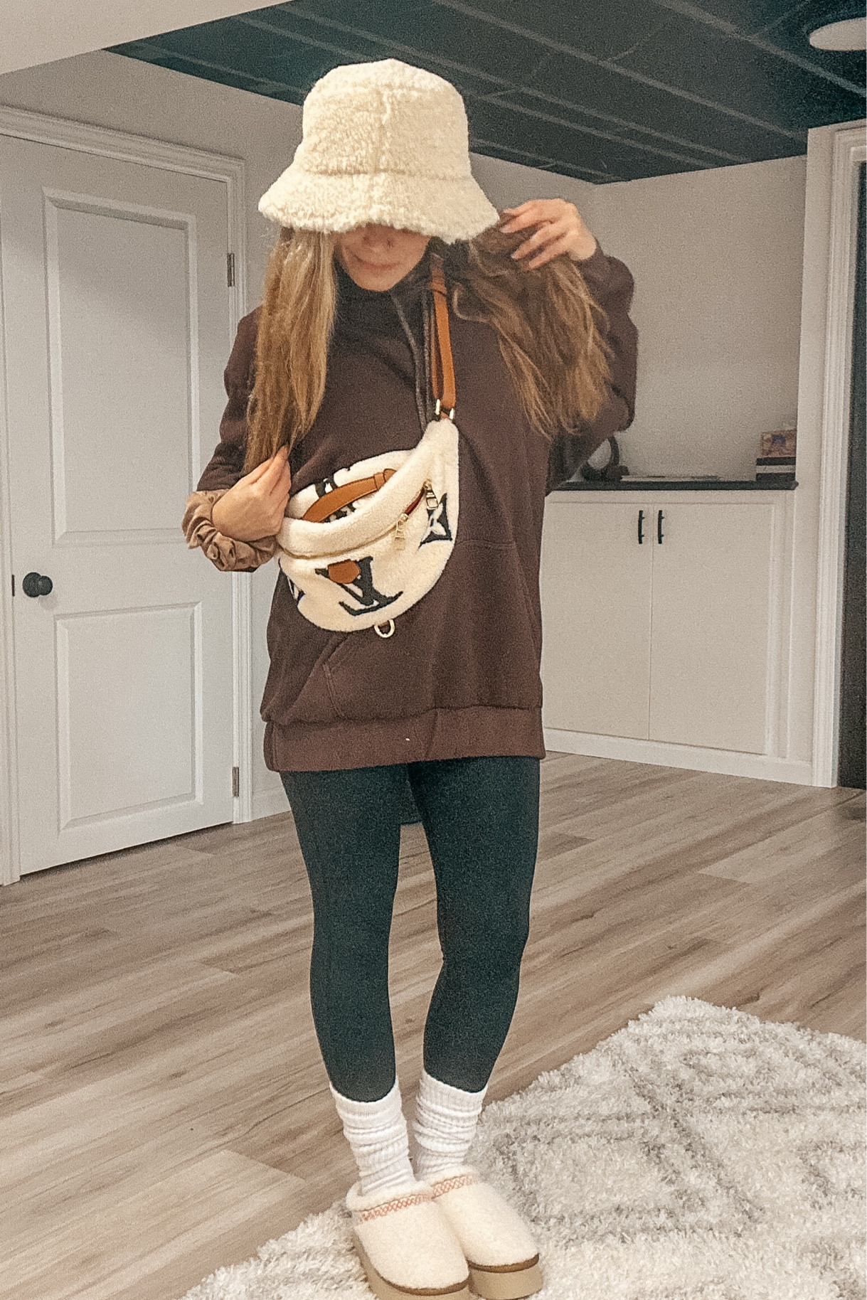 Sherpa ugg dupes. Sherpa everything. Bucket hat. Sherpa bum bag 

#LTKSeasonal #LTKfindsunder50 #LTKstyletip