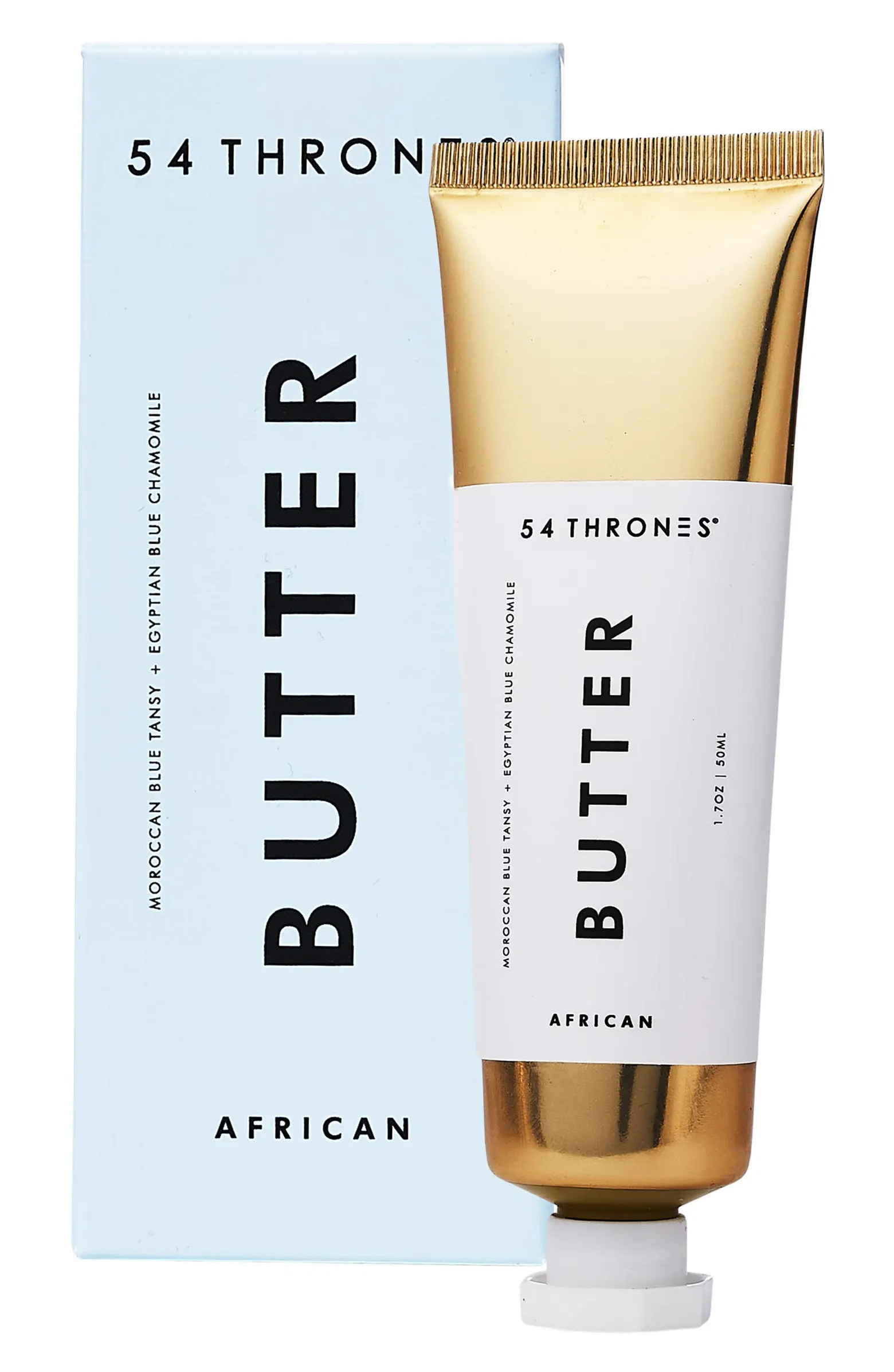 54 Thrones African Beauty Butter - Intensive Dry Skin Treatment in Blue Tansy + Egyptian Blue Cha... | Nordstrom