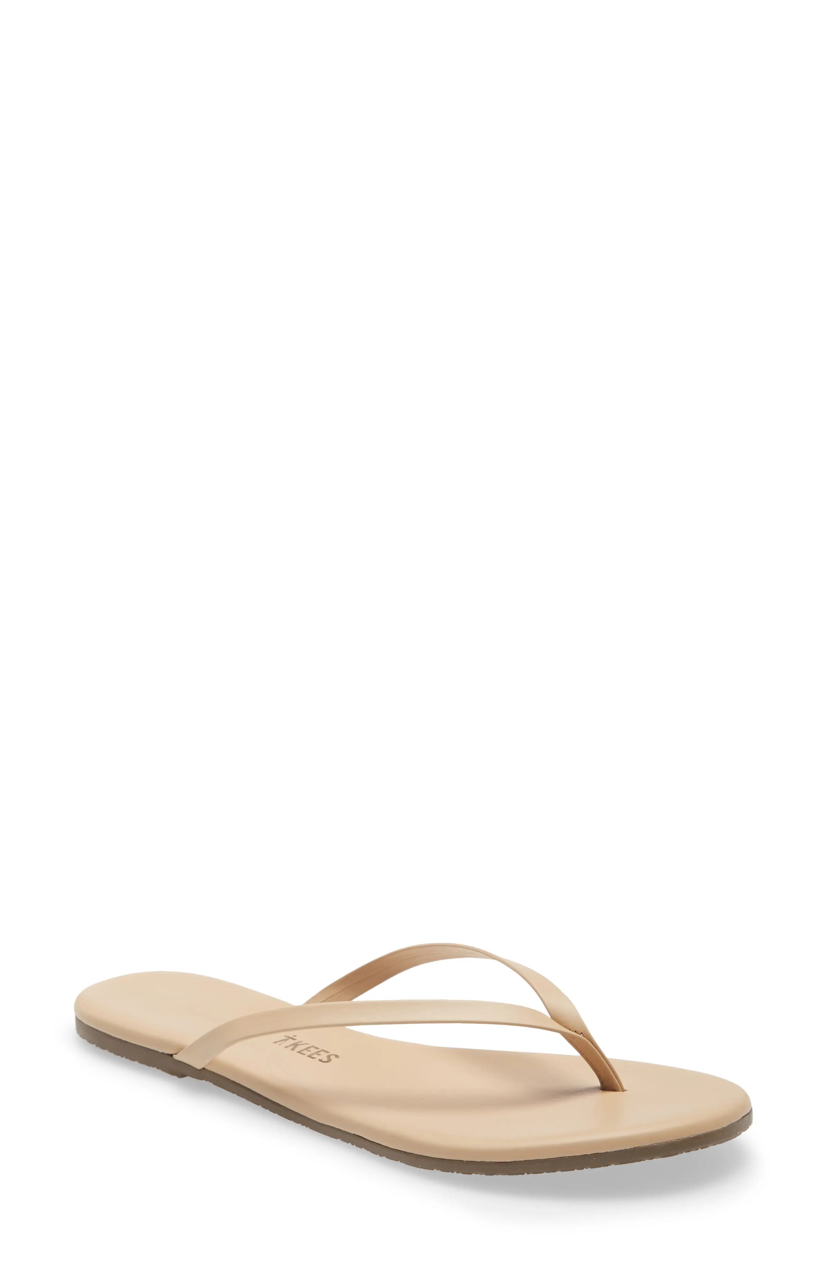 TKEES Foundations Matte Flip Flop, Size 10 in Sunkissed at Nordstrom | Nordstrom