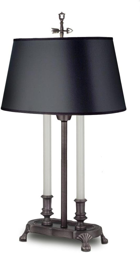 Stiffel DL-N8337-N2410-AOB One Light Desk Lamp, Antique Old Bronze Finish with Black Opaque/Gold ... | Amazon (US)