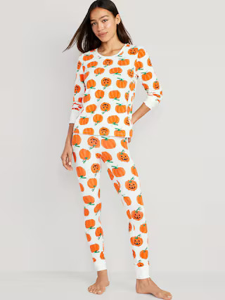 Matching Halloween Print Pajama Set for Women | Old Navy (US)