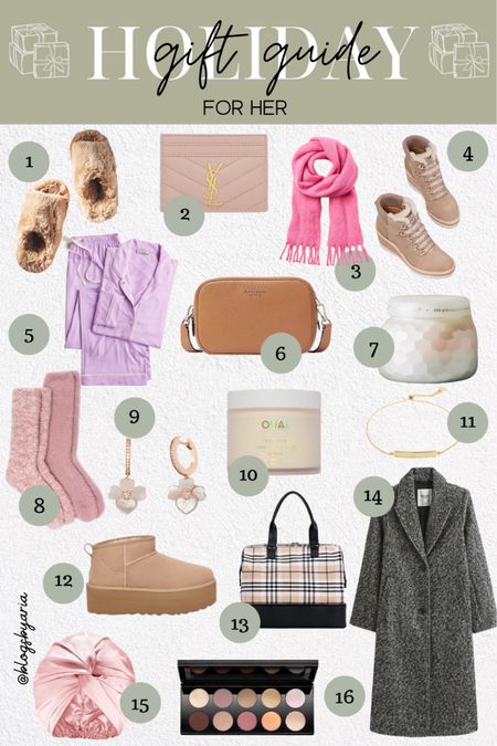 Holiday gift guide for her 🎁 the best gift ideas for mom, best friend, sister at several price points! Gifts for her, gift guide, gift ideas for her , gifts for mom, gifts for sister, gifts for best friend 

#LTKGiftGuide #LTKstyletip #LTKitbag