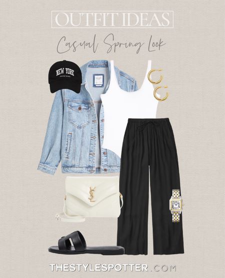 Spring Outfit Ideas 💐 Casual Spring Look
A spring outfit isn’t complete without an extra layer and soft colors. These casual looks are both stylish and practical for an easy spring outfit. The look is built of closet essentials that will be useful and versatile in your capsule wardrobe. 
Shop this look 👇🏼 🌈 🌷


#LTKSeasonal #LTKFestival #LTKFind