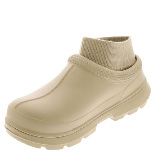 UGG Women's Tasman X Rain Boot, Sawdust, 11 | Amazon (US)