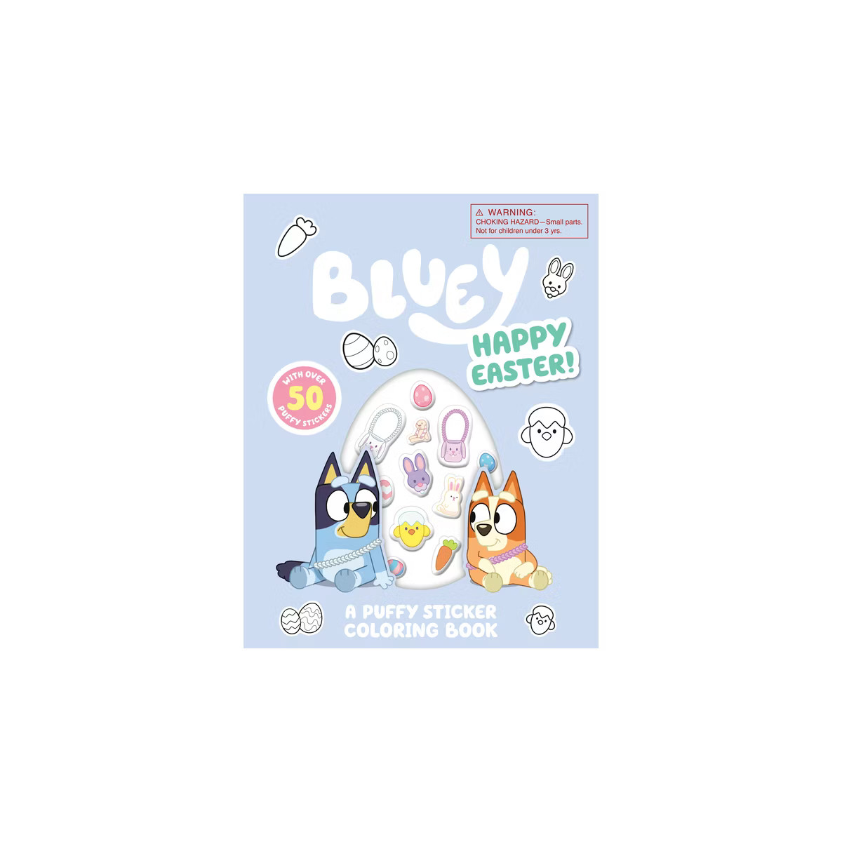 Bluey: Happy Easter! a Puffy Sticker Coloring Book - by  Penguin Young Readers Licenses (Paperbac... | Target