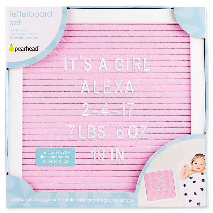 Pearhead® Felt Letter Board Set | Bed Bath & Beyond
