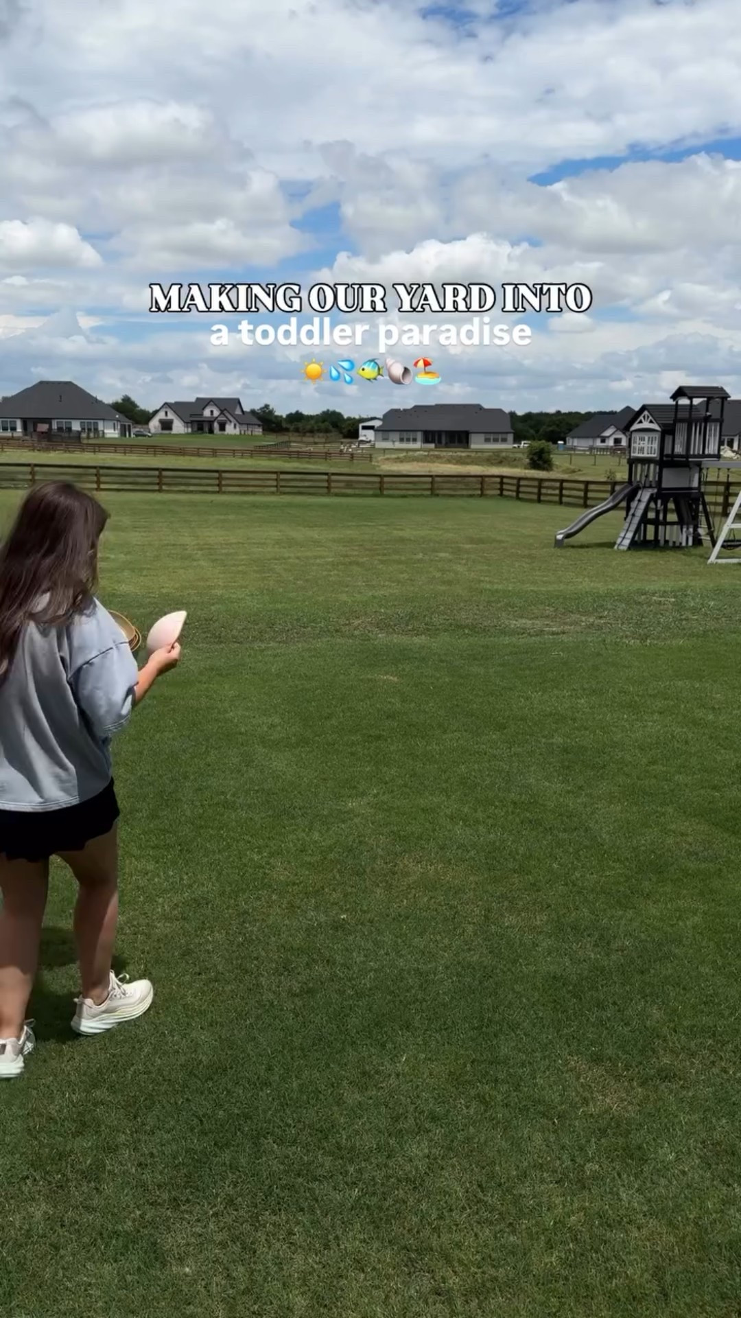 turned our backyard into a toddler’s paradise 🏖️☀️🍦 I’d much rather stay home on most days and these are some of our toddler favorites that keep us busy and cool in the summer heat. 


#toddleractivities #toddlerfavorites #toddlermoms #kidssummeractivities #summerfavorites #toddlermom #outsidetoys #outdoortoys #toddlertoys favorite outdoor toys for toddlers, outdoor activities for toddlers, toddler summer finds

#LTKFamily #LTKSaleAlert #LTKKids