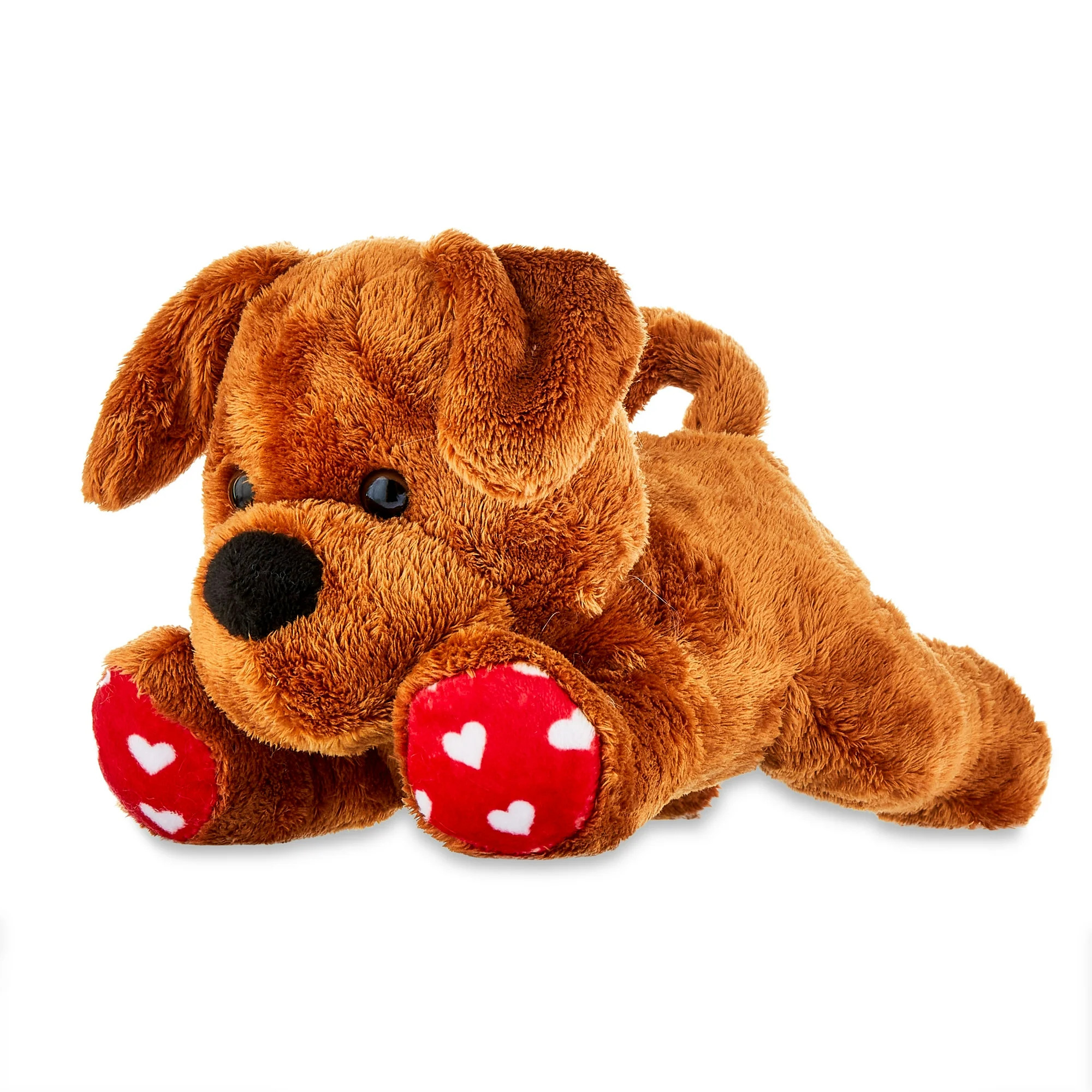Valentine's Day Brown Lab Plush Toy, 5", by Way To Celebrate | Walmart (US)