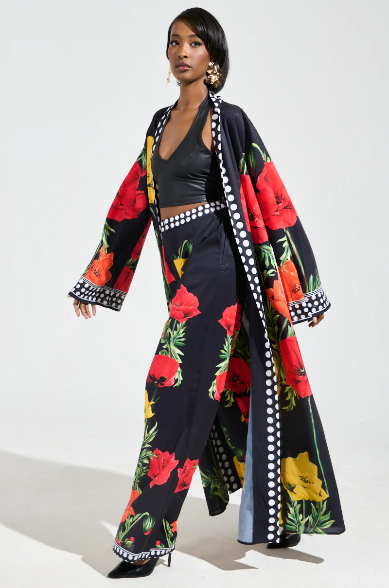 BELLADONNA SATIN DUSTER | AKIRA