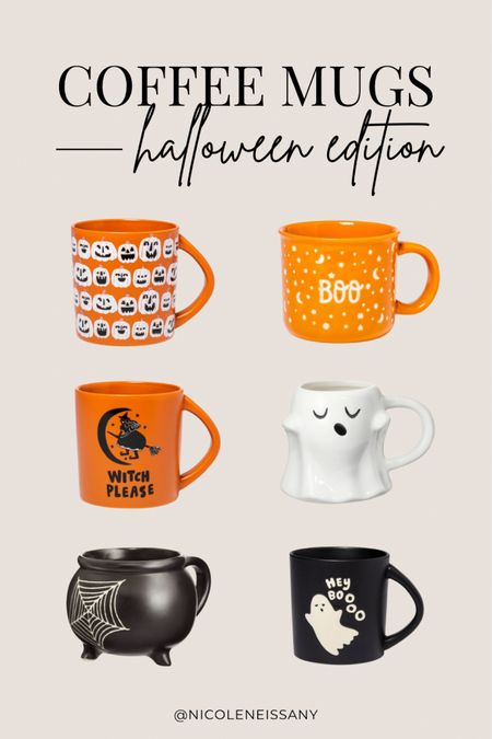 Halloween coffee mugs // #ltkfall #ltkunder50 Halloween mugs, Halloween, fall mugs, home decor, home style, mugs, coffee mugs, tea mugs

#LTKhome #LTKSeasonal #LTKHalloween