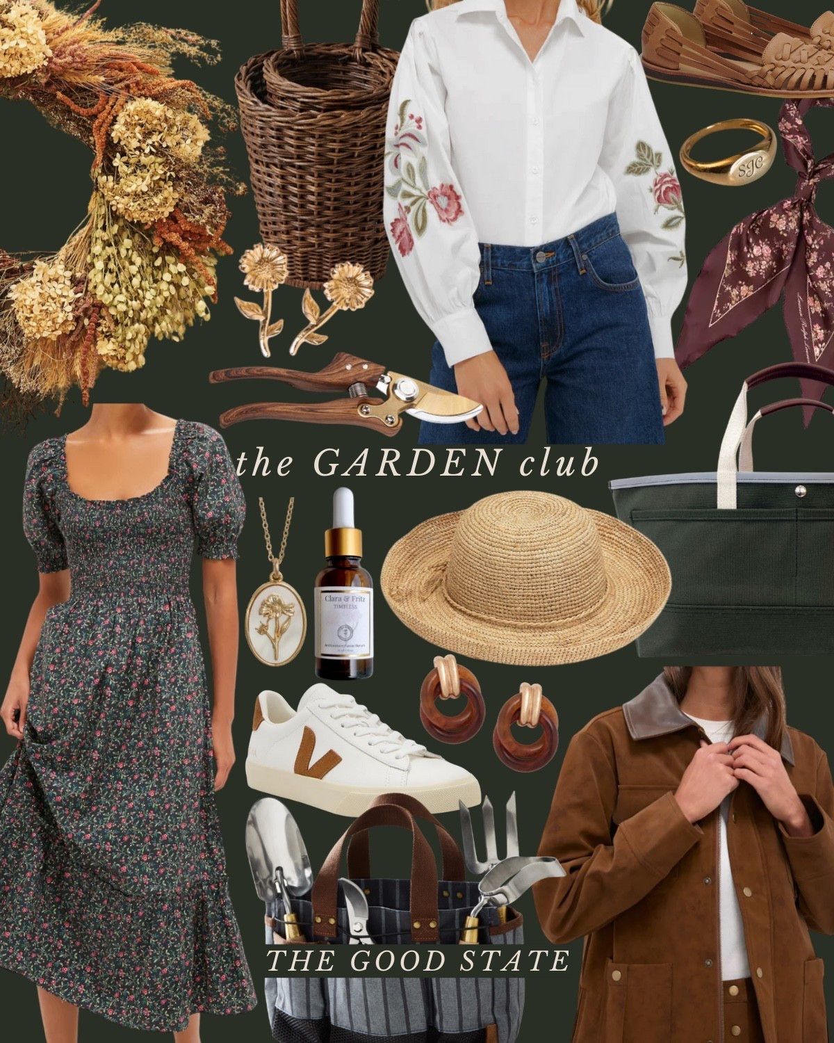 This collection is for the garden girlies who find joy in being outside—rain or shine. For the ladies and who have all the old Martha Stewart magazines and who love layering denim on denim like we did in the 90s. This is for the barn jacket lovers, neck scarf wearers and those who own all things floral. This is for the early risers and for the ladies gathered around the table with good friends and good wine. This collection is for the ladies giving gardening a try for the first time or those tending to the same garden they have poured their heart and soul into for years. For those cultivating the soil of their hearts and homes too. For the girlies who love earth tones and pops of colors too🌻

#amazonfashion #founditonamazon #ltksalealert #slowliving #romantizeyourlife #fall #fallstyle #fallseason #autumn #90sera #90style #90saesthetic #ralphlauren
Wedding guest, jeans, back to school, college outfit ideas, riding boots, wedding guest dress, western style, JCrew, JCrew factory, Anthropologie, Anthro, quince, nordstrom, tuckernuck, Walmart fashion, H&M, mini dress, fall photoshoot, designer look for less, saddle bag, boots, jacket, coat, family photos outfits, madewell, Toups and co, clean beauty, Kate spade, Amazon fashion, loafers, Breda, Susan Shaw, loeffler Randall, the good state, Lauren England 

#LTKSaleAlert #LTKFindsUnder50 #LTKStyleTip