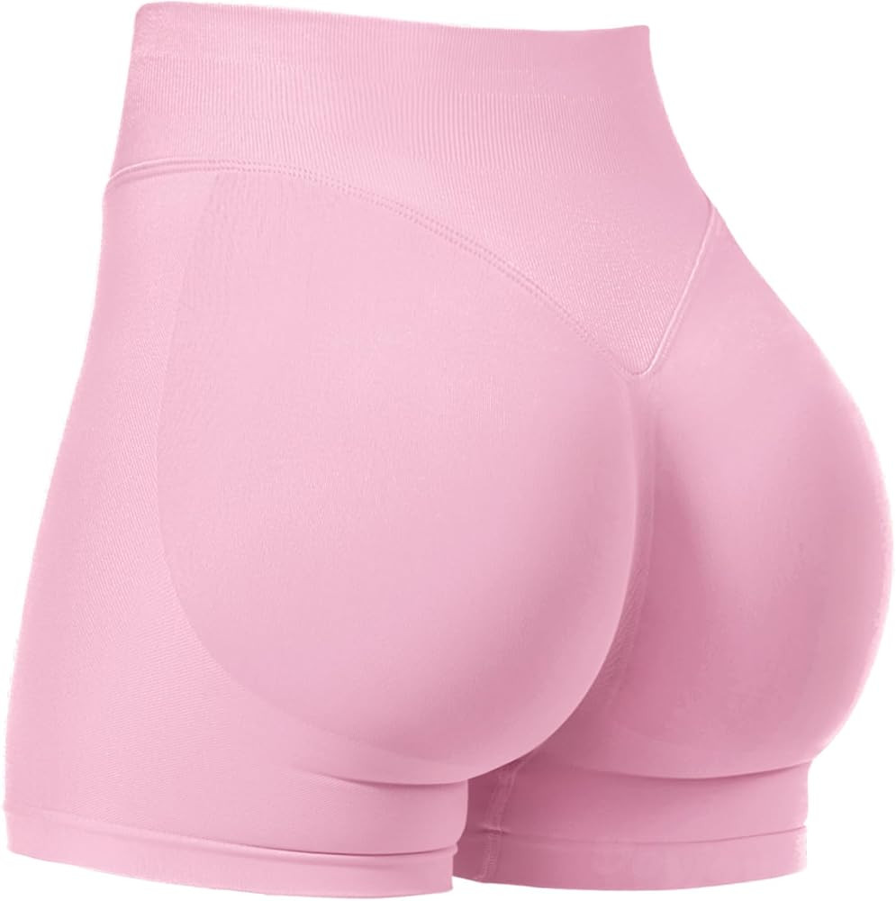 VOYJOY Women Workout Impact Shorts 3.6"/ 4.5"/ 6" Scrunch Butt Lifting Gym Seamless Booty Biker S... | Amazon (US)