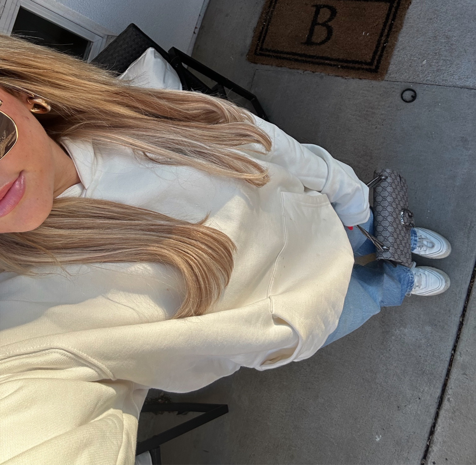 I love a hoodie + jeans for an elevated comfy look!

#LTKstyletip