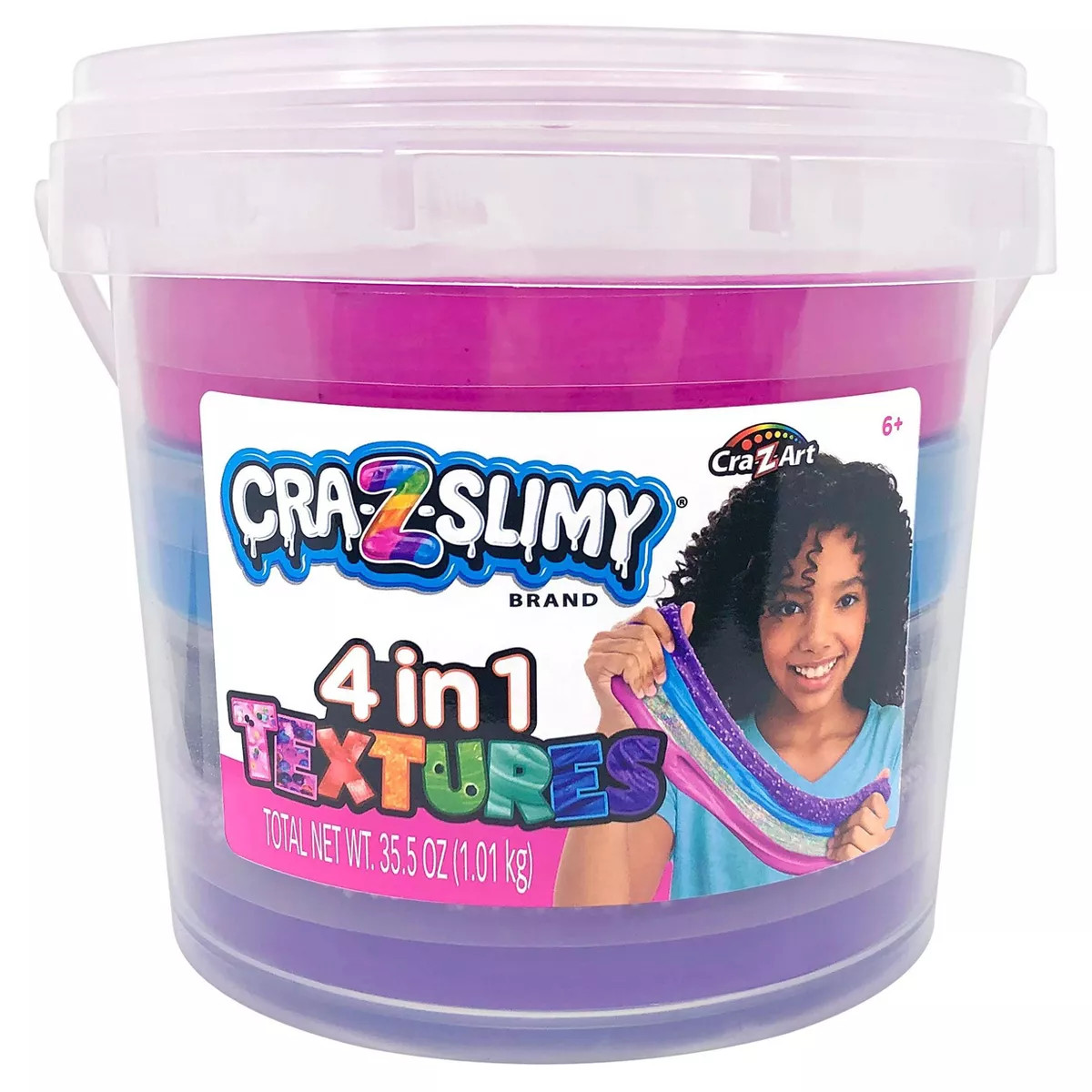 Cra-Z-Slimy 4-in-1 Textures Bucket | Target