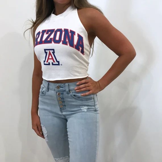 Arizona Wildcats Tie Halter / Tailgate Clothing / Game Day / | Etsy | Etsy (US)