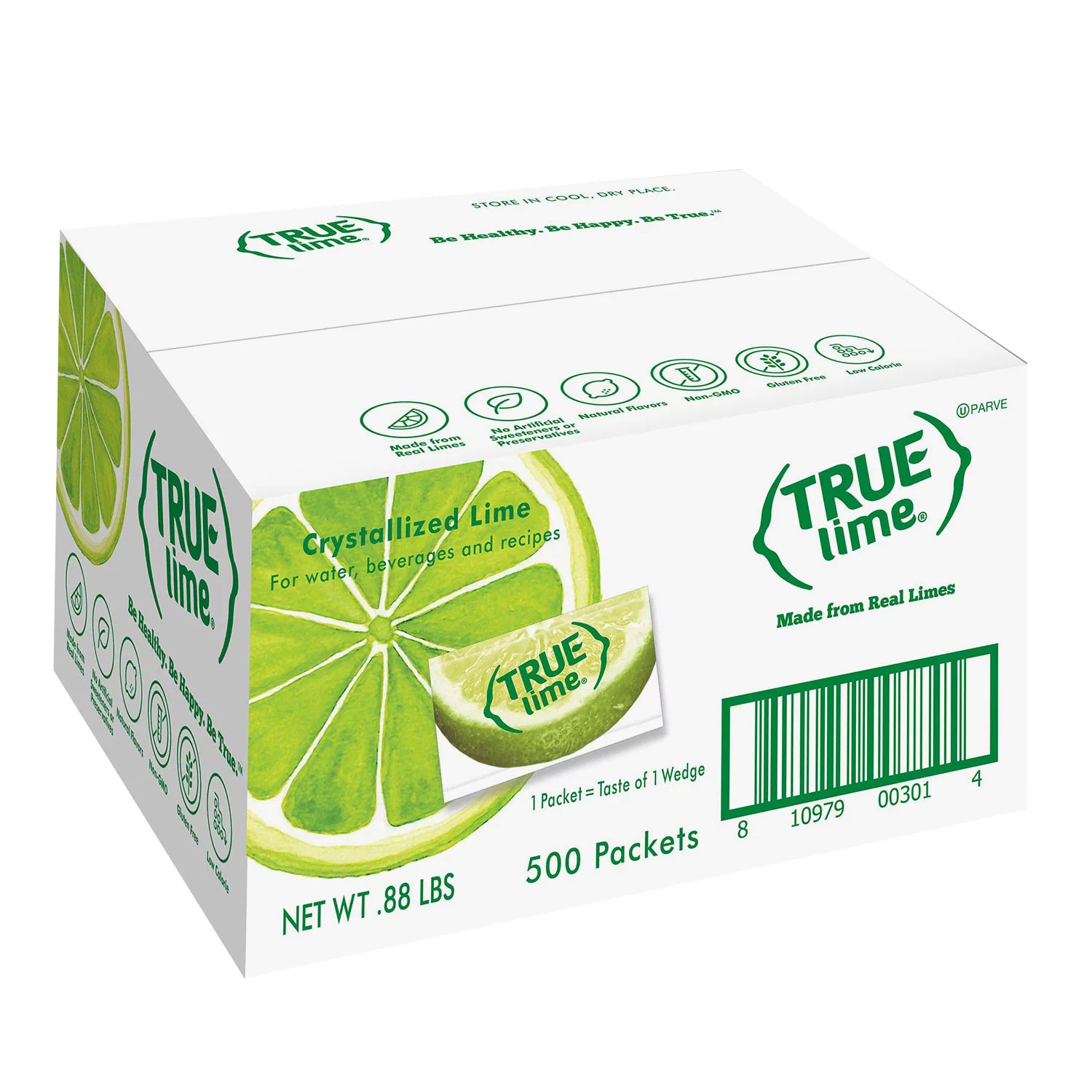 True Lime Crystallized Lime Packets, 500 ct. | Sam's Club