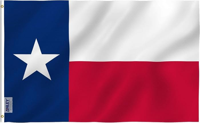 Anley Fly Breeze 3x5 Foot Texas State Flag - Vivid Color and Fade Proof - Canvas Header and Doubl... | Amazon (US)