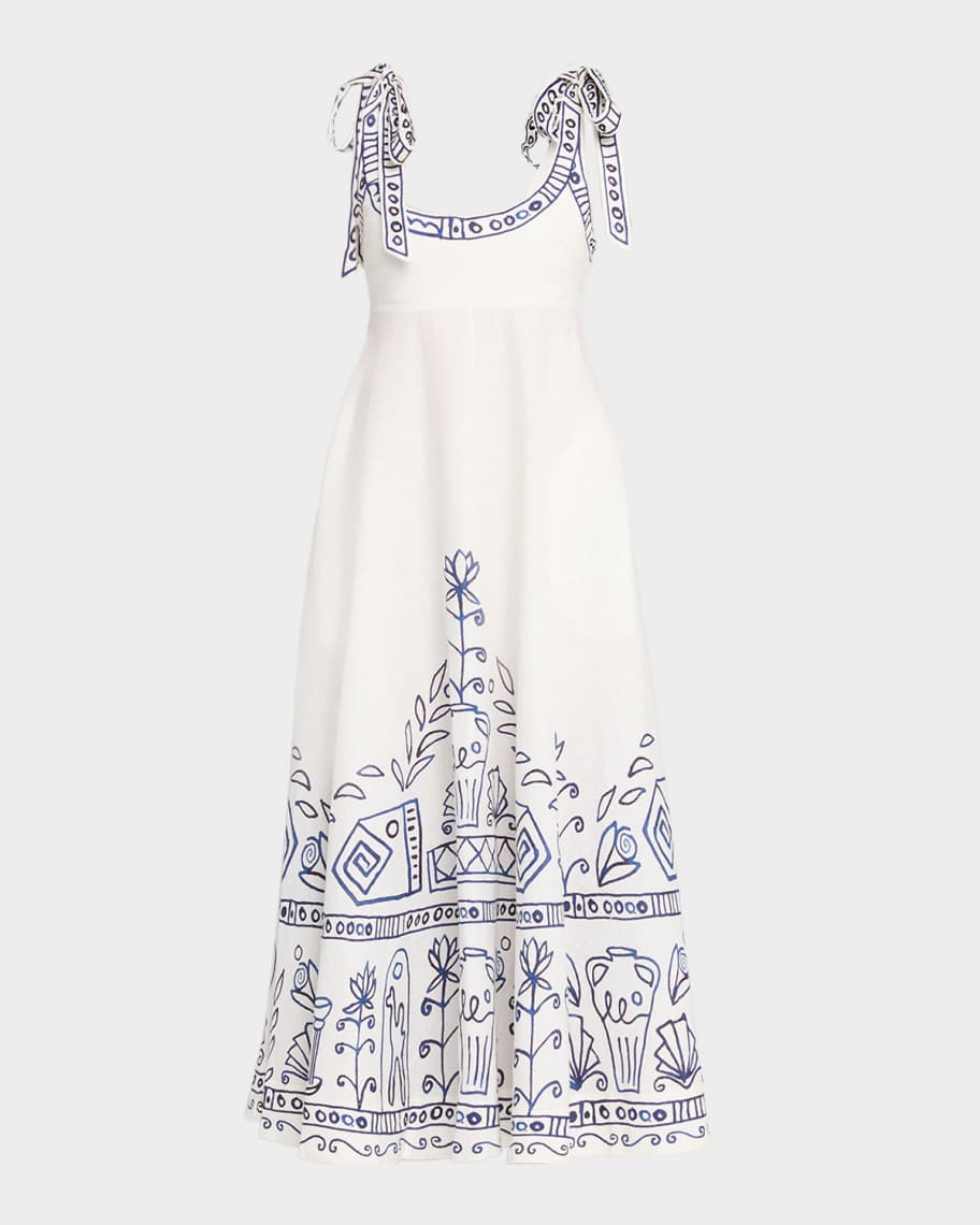 Leela Ballet Midi Sundress | Neiman Marcus