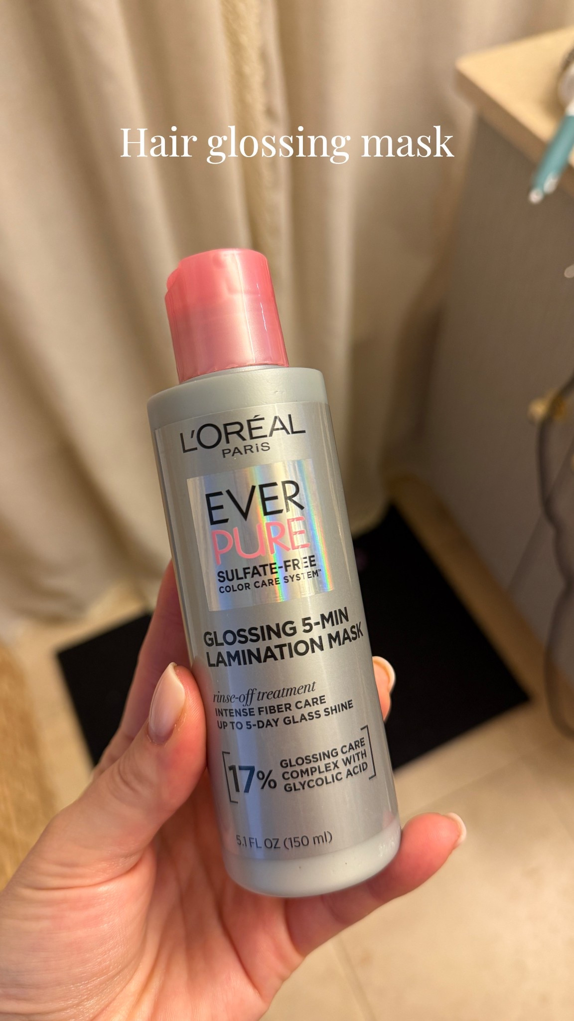 Shiny hair hack!! Using the L’Oréal glossing mask! 

#LTKmomlife #LTKBeauty