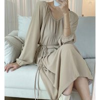 Cotton Wrap Dress, Loose Wrap Dress, Maxi Boho Dress, Tunic Kimono Dress, Tunic Dress, Loose Fitting | Etsy (US)