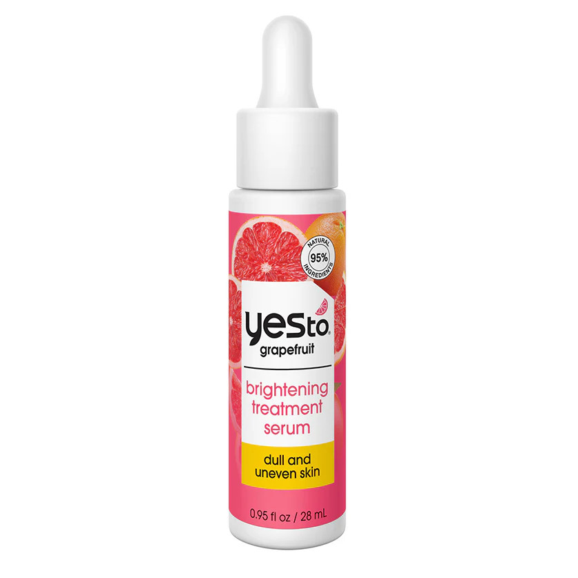 grapefruit brightening treatment serum dull and uneven skin | YesTo