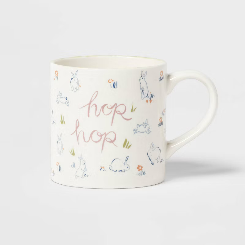 16oz Stoneware 'Hop Hop' Mug - Threshold™ | Target
