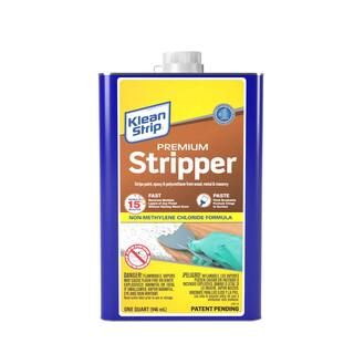 Klean-Strip 1 qt. Premium Paint Remover and Stripper-QKPS301 - The Home Depot | The Home Depot