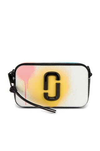 Marc Jacobs Snapshot Bag in White Multi from Revolve.com | Revolve Clothing (Global)