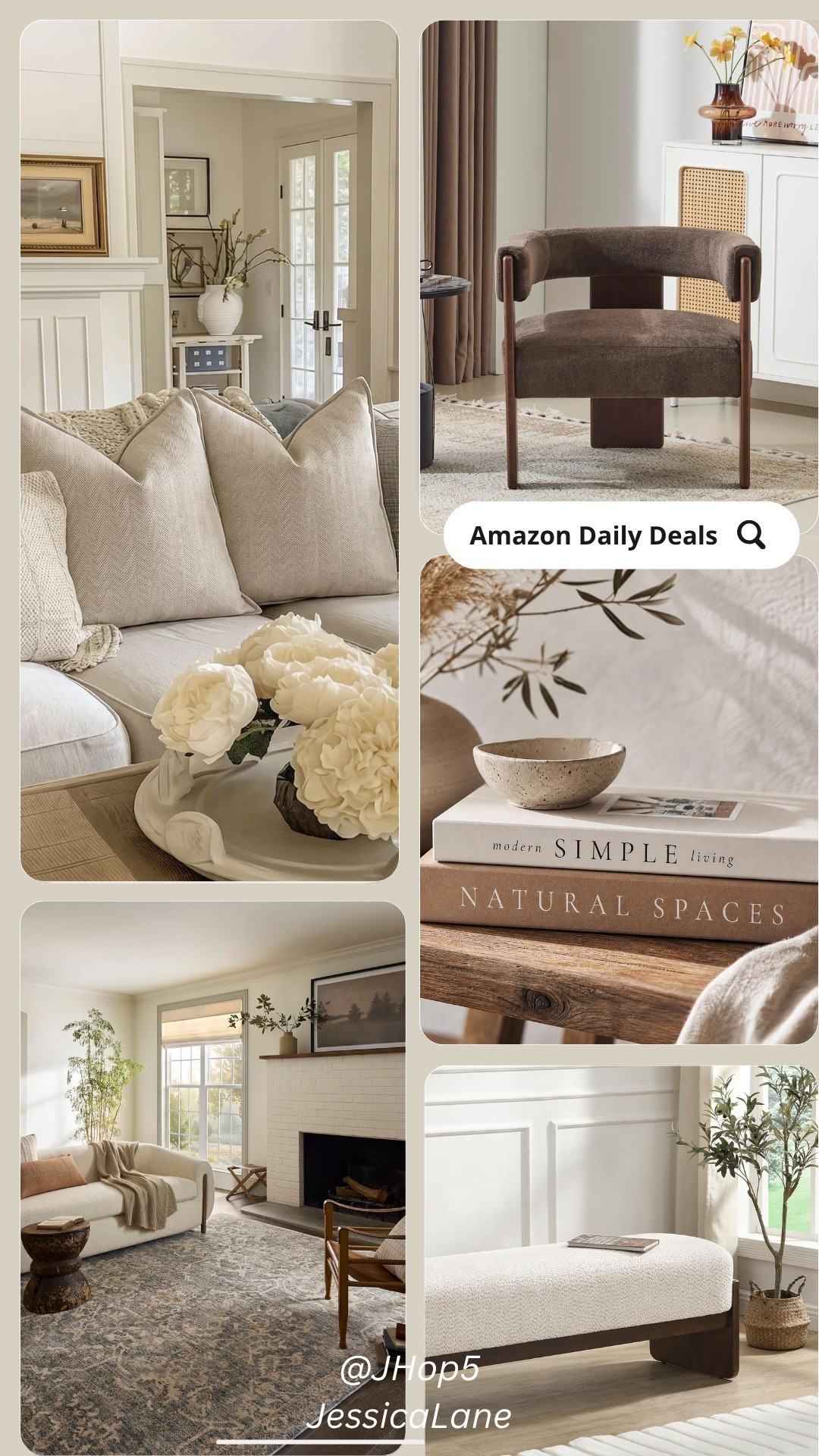 Upgrade your home aesthetic with today's best finds from the Amazon daily deals. These neutral, warm minimalist pieces bring a high-end designer look to your space for a fraction of the price.#amazonhome #homedeals #neutraldecor #interiordesign

#LTKSaleAlert #LTKHome #LTKSeasonal