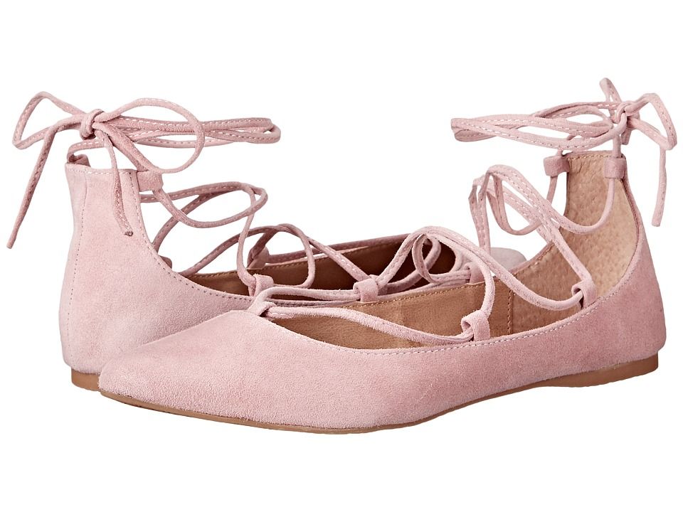 Steve Madden - Eleanorr (Rose Suede) Women's Flat Shoes | Zappos