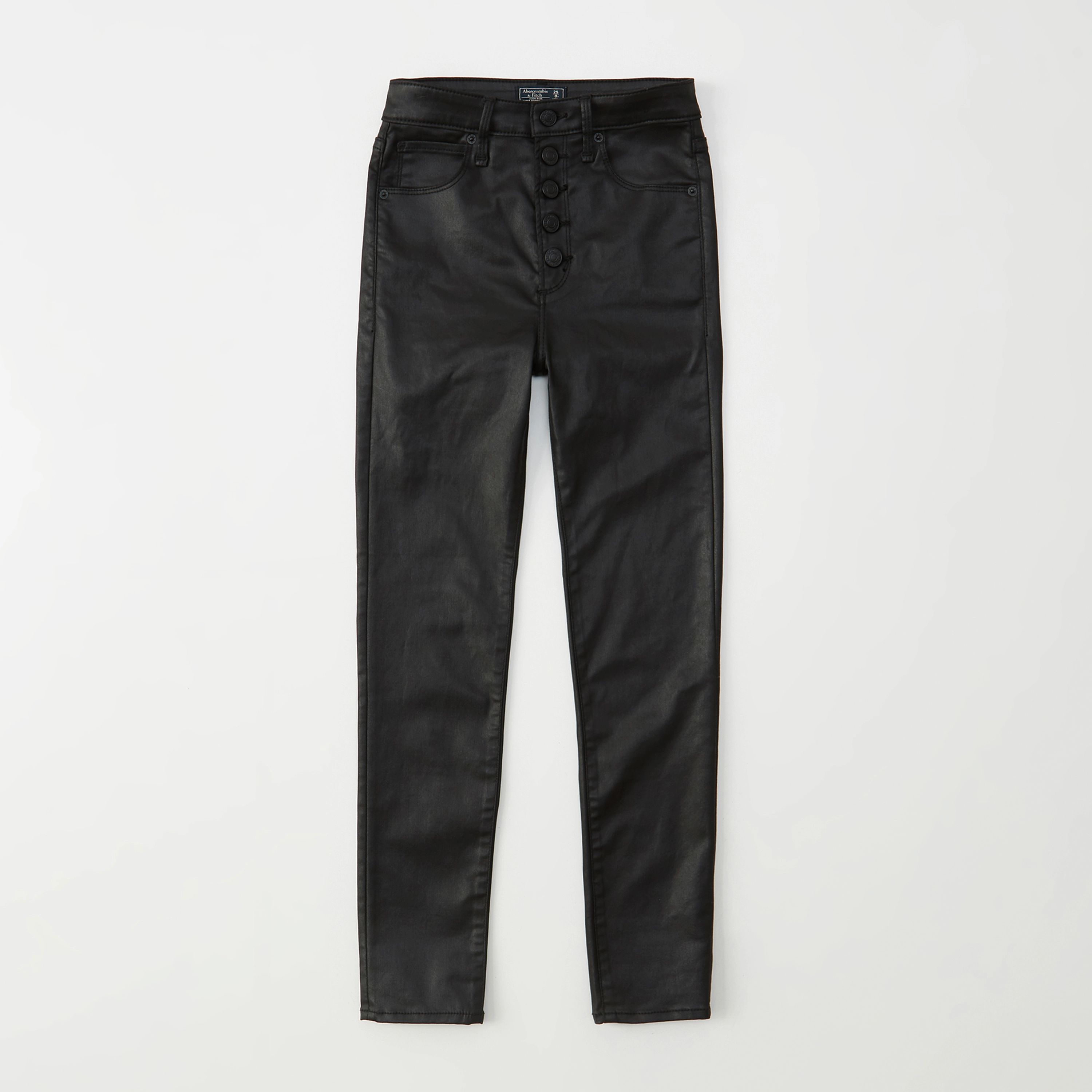 High Rise Super Skinny Ankle Jeans | Abercrombie & Fitch (US)