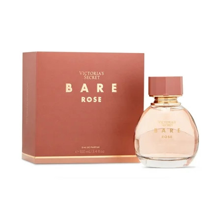 Victoria s Secret Bare Rose Eau de Parfum Notes of Pear Skin Rosa Centifolia & Sheer Woods Perfumes for Women (3.4 oz) | Walmart (US)