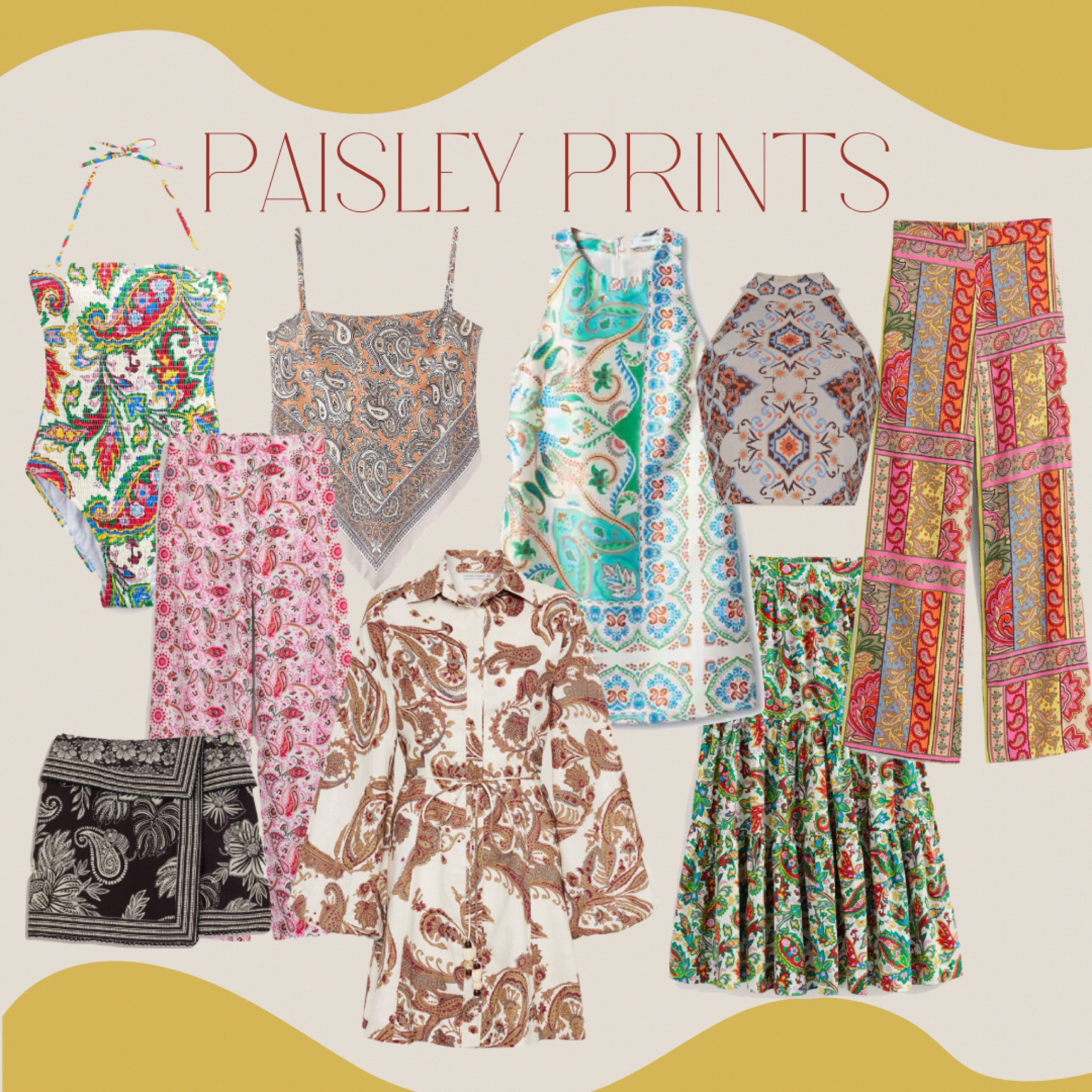 Paisley Prints 

#style #outfit #boho #preppy #summerstyle #festival #date

#LTKStyleTip
