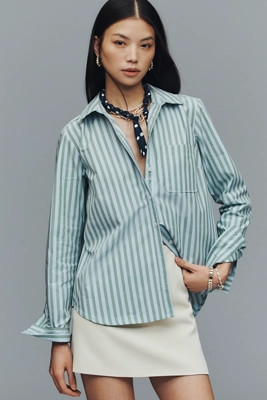 The Kate Classic Buttondown Shirt by Maeve | Anthropologie (US)
