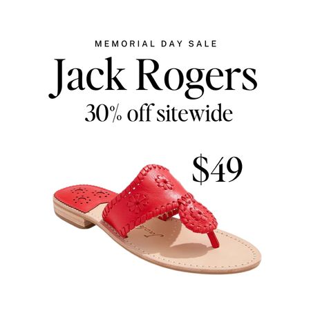 Memorial Day Sale Alert: Summer Jacks for under $50!

Their entire site is 30% off!
Use code: MDW30

#memorialdaysale #traveloutfit #salefinds #summeroutfit #sandals #flipflops #red

#LTKSeasonal #LTKSaleAlert #LTKFindsUnder50