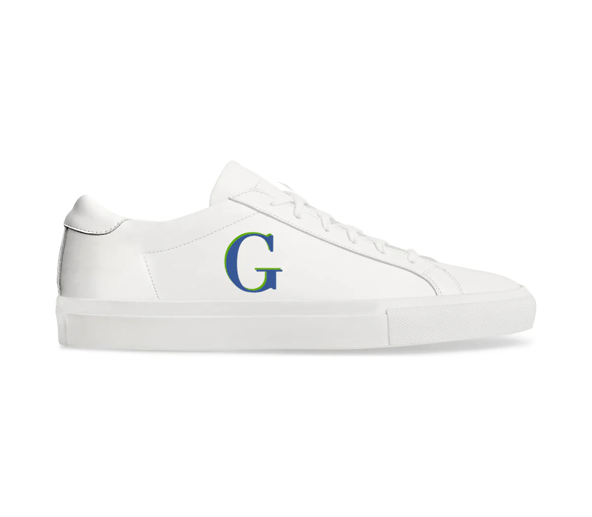 Monogrammable White Sneaker | Over The Moon