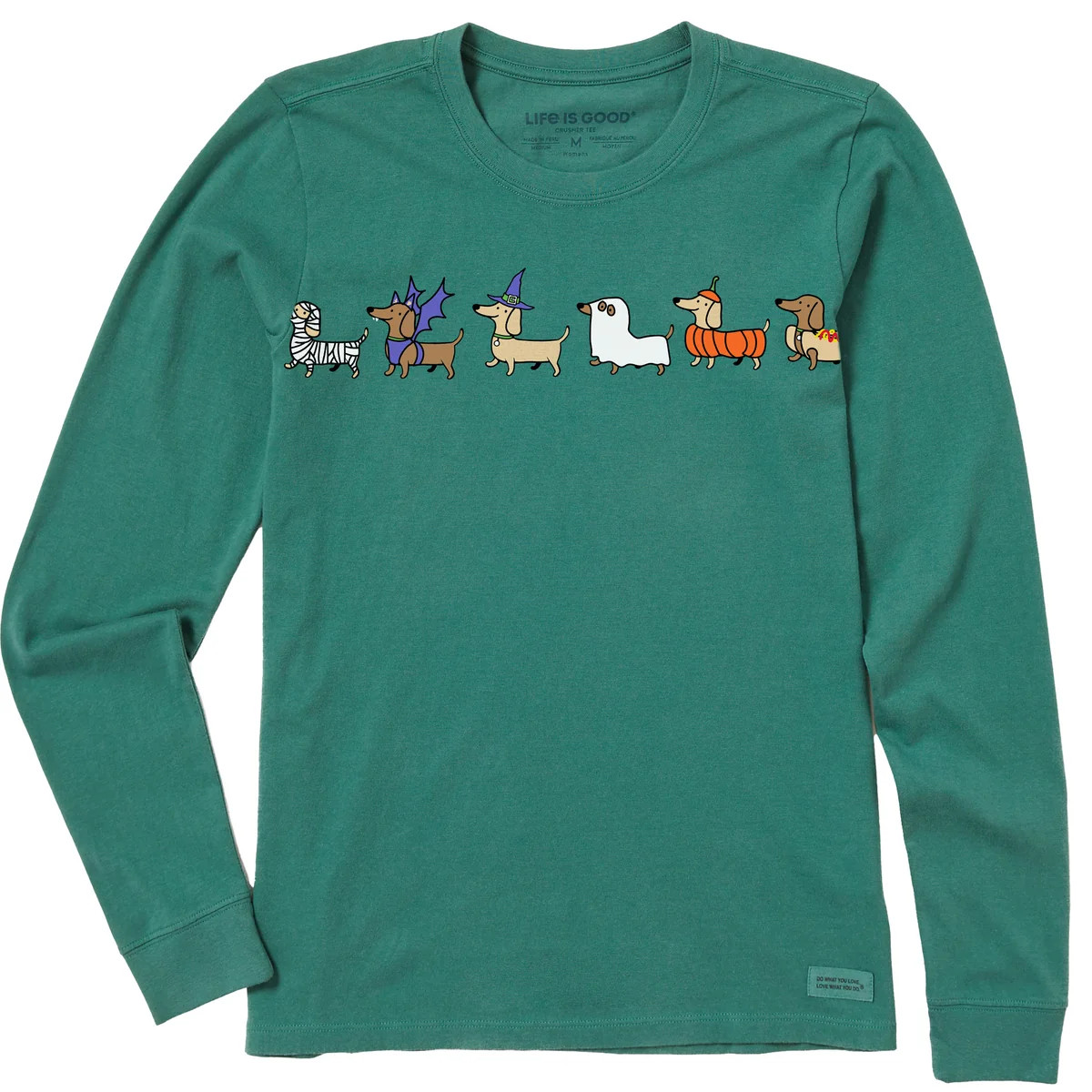 Women's Weenie Costume Parade Long Sleeve Crusher Tee | Life is Good