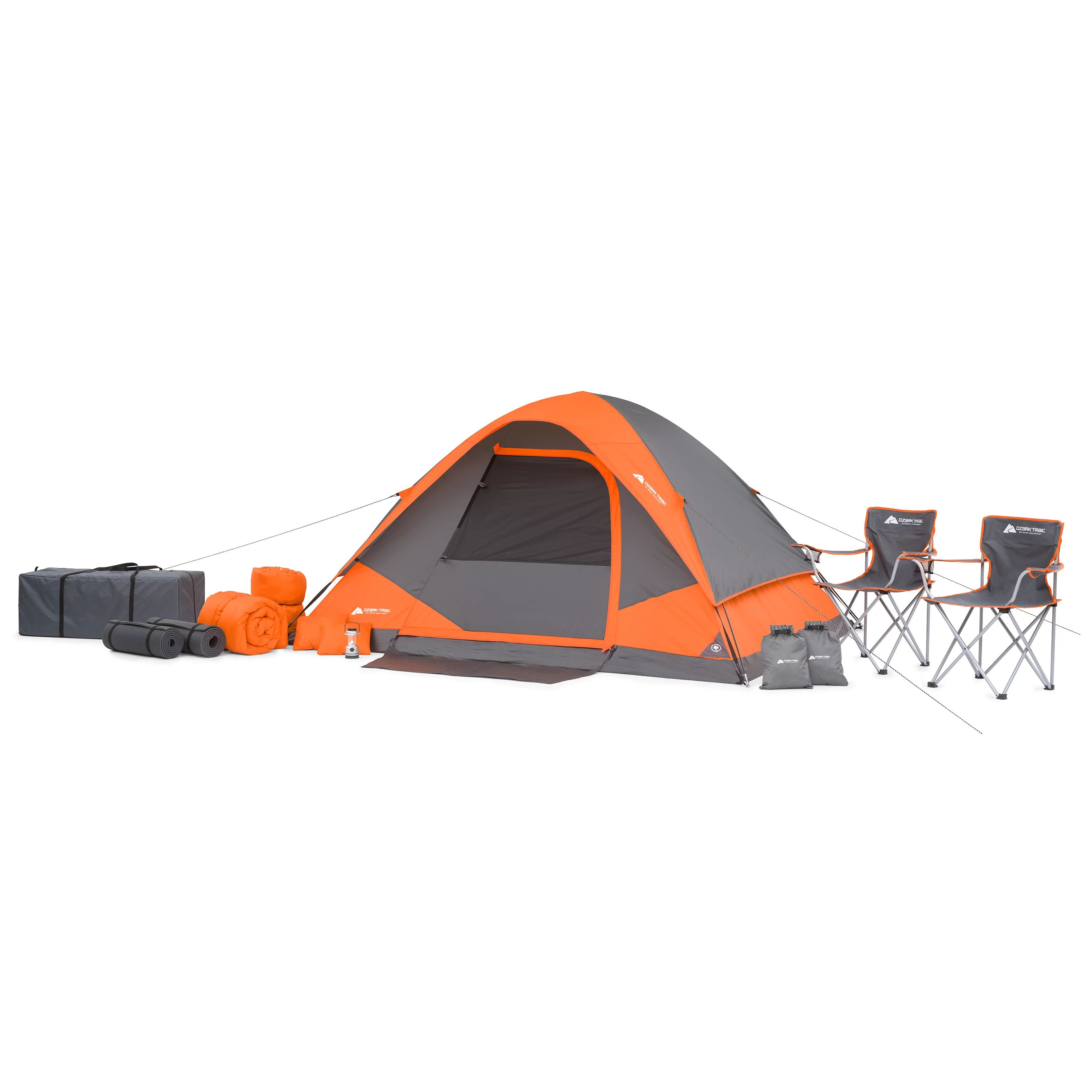 Ozark Trail 22-Piece Camping Tent Combo - Walmart.com | Walmart (US)