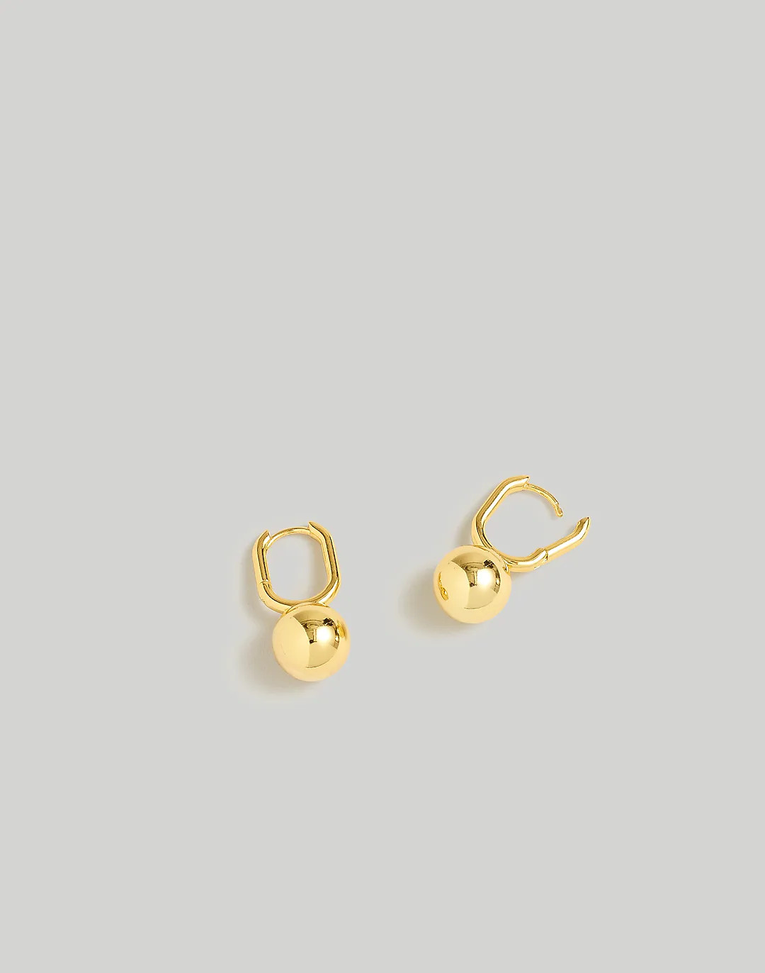 Bubble Ball Carabiner Huggie Hoop Earrings | Madewell