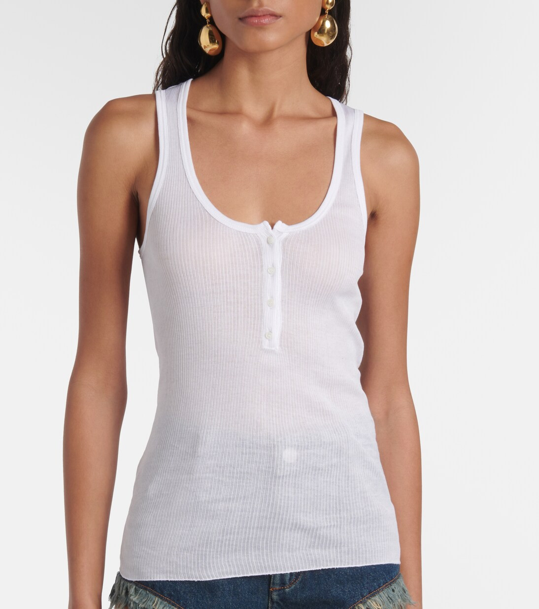 Louisali cotton tank top | Mytheresa (US/CA)