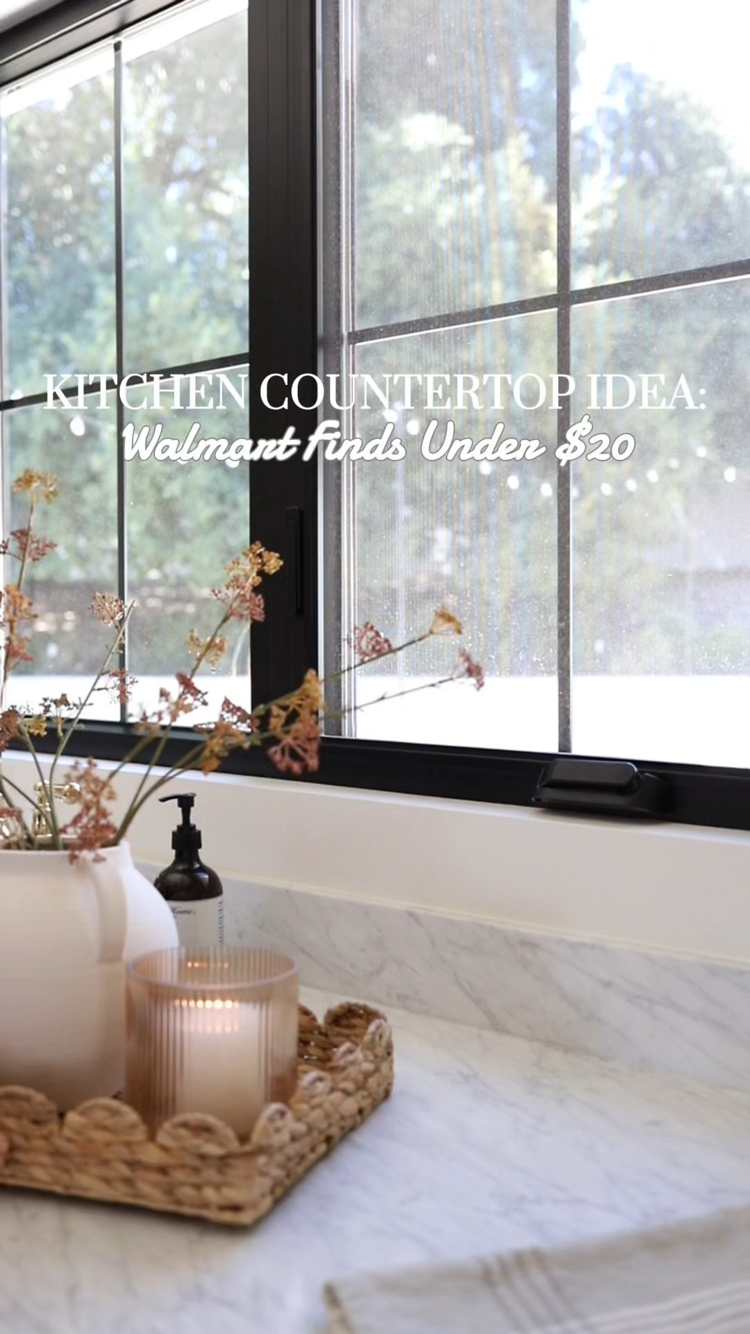Kitchen countertop styling idea with Walmart finds under $20! 

#LTKHome #LTKSeasonal #LTKFindsUnder50